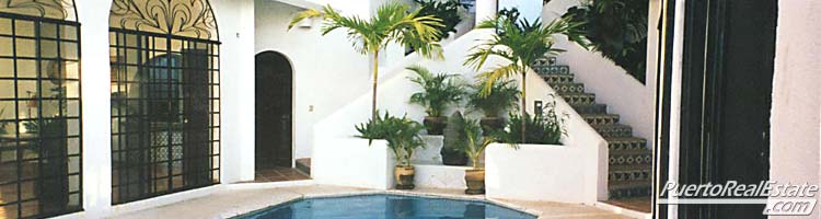 Pool courtyard